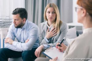 Couple Discussing Spousal Support