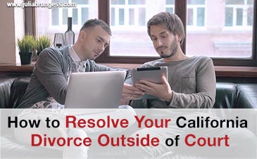 How to Resolve Your California Divorce Outside of Court