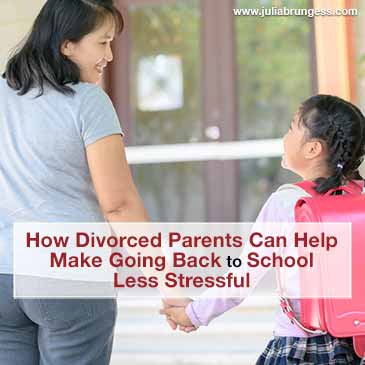 How Divorced Parents Can Make Going Back to School Less Stressful